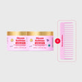 Mask with castor oil for enhancing hair elasticity