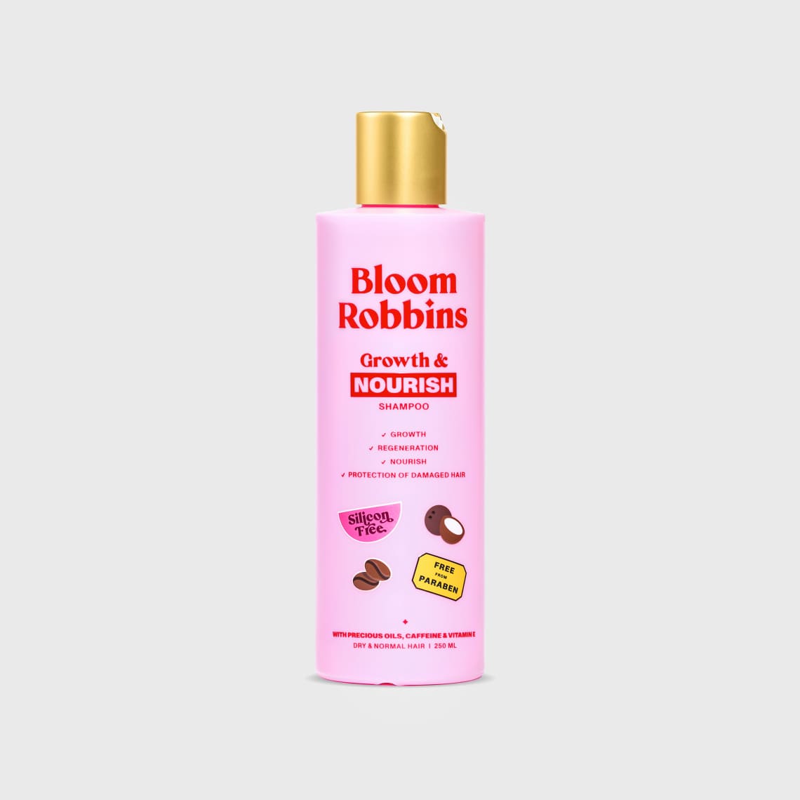 Shampoo for nourishment and hair growth with shea butter