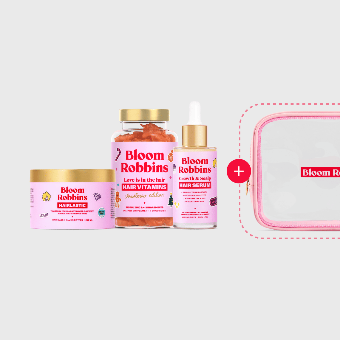 Hair trio for perfect look with our tangerine limited edition