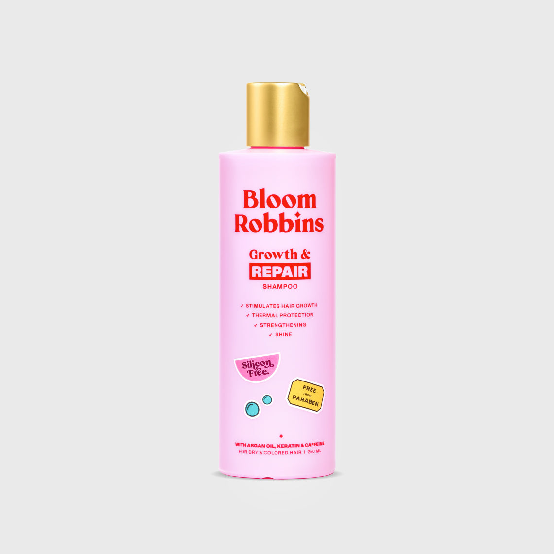 Repair Shampoo for coloured and damaged hair with keratin