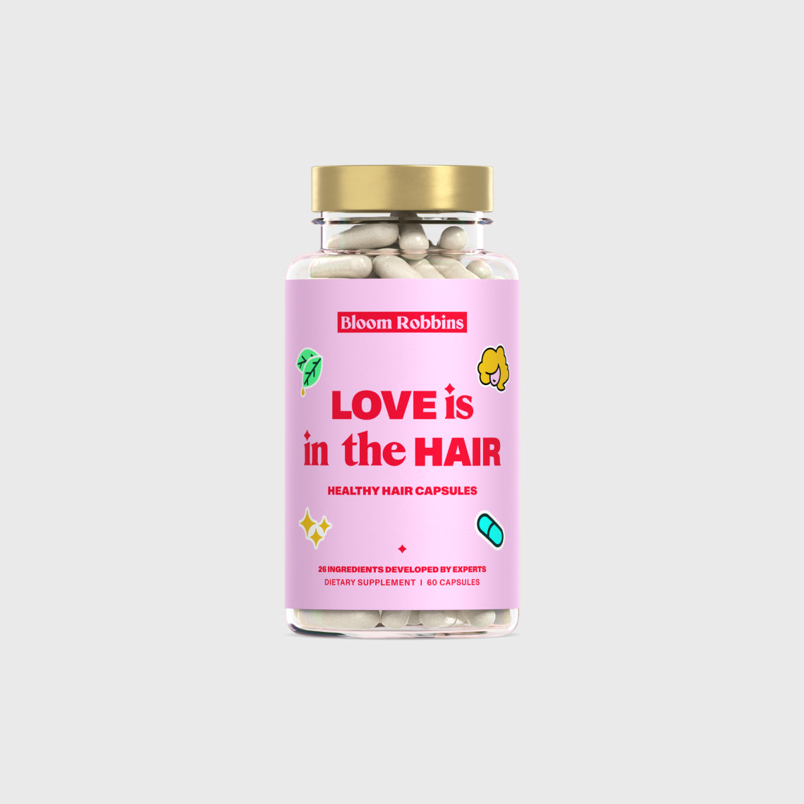 LOVE is in the HAIR - CAPSULES